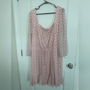 Pink and Gold Hearts Dress